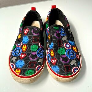 Gap Slip On Shoes Boys Size 11 Marvel Avengers